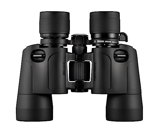 Olympus Binocular 10x50 S - Ideal for Nature Observation, Wildlife, Birdwatching, Sports, Concerts, Black