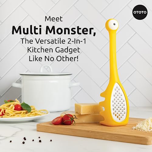 OTOTO Pasta Spoon & Spaghetti Spoon - Cooking Gadgets, Cooking Gifts, Cool Kitchen Gadgets, Cool Gifts, Cute Kitchen Accessories, Funny Gifts, Random Stuff