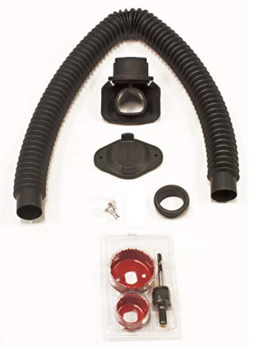 Good Ideas RW50-DIV-BLK Rain Wizard 50-Gallon Diverter Kit, Black