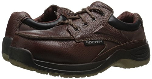 Florsheim Work Rambler Creek Men's Composite Toe Casual Work Brown - 9 X-Wide