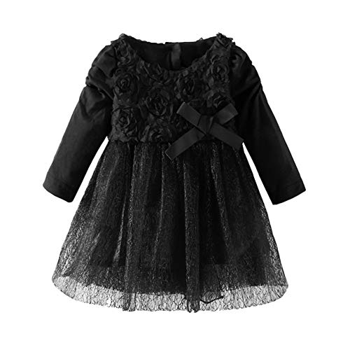 Mud Kingdom Baby Girls Tutu Dress Princess Cute Floral Tulle Red Birthday Wedding 6 Months