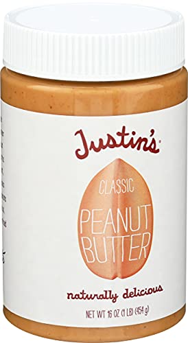 Justin's Nut Butter Peanut Butter, Classic, 16 Ounce