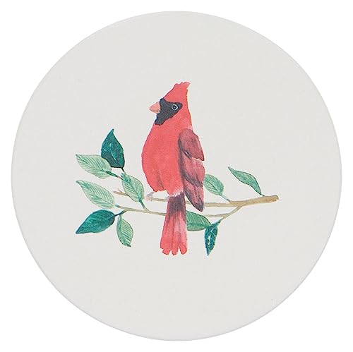 Now Design Set of 4 Soak Up Coasters, Birdsong