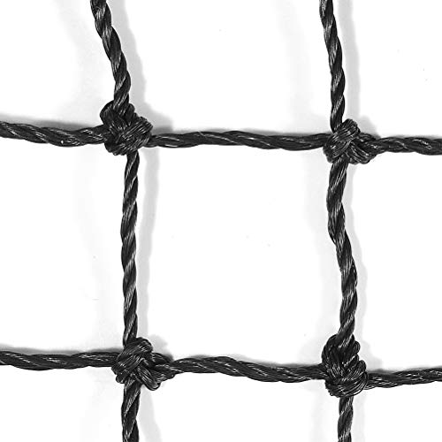 Aoneky #42 10 x 20 ft Twisted Knotted Soccer Backstop Net, Sports Practice Barrier Net, Soccer Ball Hitting Netting, Soccer High Impact Net, Heavey Duty Soccer Containment Net