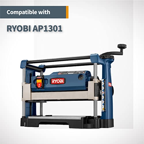 POWERTEC 13 Inch Planer Blades for Ryobi AP1301 Planer, Replacement for AC8630 Planer Knives, Set of 2 (12826)