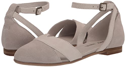 TOMS Women's Juliannah Loafer Flat, Pebble Grey, 11