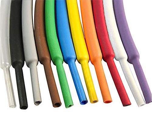 Electriduct 1/2" Heat Shrink Tubing 2:1 Shrinkable Tube Cable Sleeve - 200 Feet (Black)