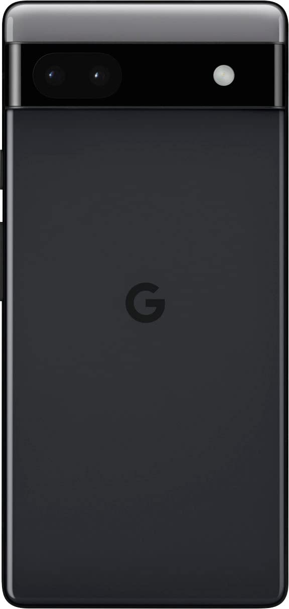 Google - Pixel 6a 5G 128GB - Charcoal (Verizon) (Renewed)