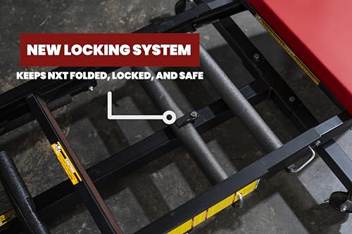 Traxion 3-200 NXT Foldable Topside Automotive Engine Creeper, Black