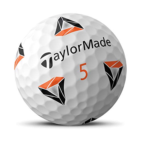 TaylorMade Golf 2021 TP5X Golf Balls White