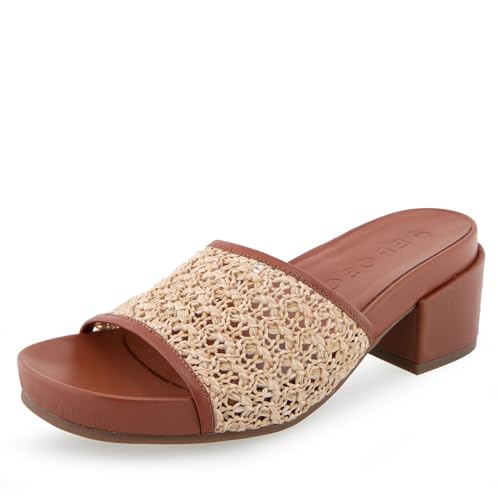 Aerosoles Women's Clark Slide Sandal, Natural Raffia, 10