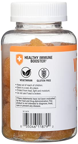 NutritionWorks Vitamin C 250 mg Gummies, Supports Immune Health, Packed with Potent Antioxidants, 60 Gummies