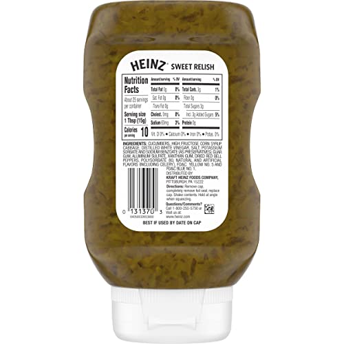 Heinz Sweet Relish (12.7 fl oz Bottle)