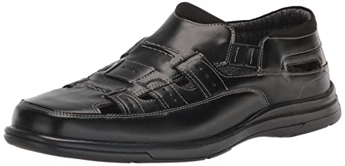 Stacy Adams Mens Sebring Fisherman Sandal, Cognac, 14 US