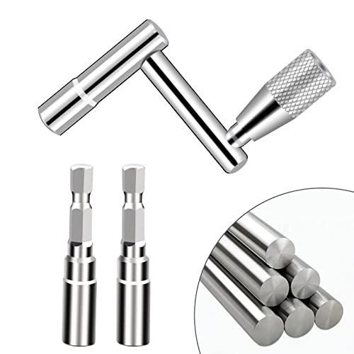 EASTROCK Drum Key Drill Bit Drum Tuning Key 3pcs Drum Key Percussion Tunner Tool for Drum Accessories