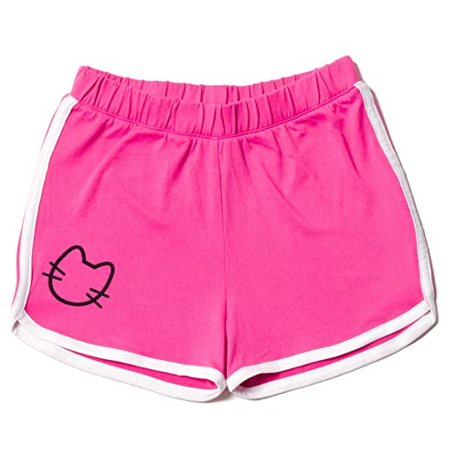 DREAMWORKS GABBY'S DOLLHOUSE Pandy Paws Toddler Girls Hooded Tank Top and Dolphin Shorts Outfit Set Multicolor/Pink 2T