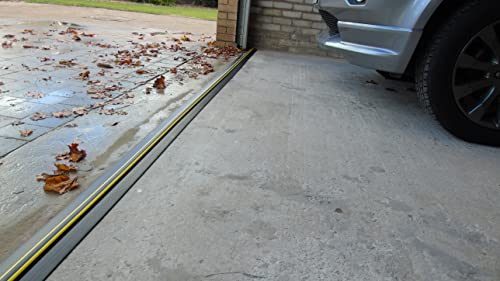 ¾” High Garage Door Threshold Seal Kit 8'3" Length | Flexible PVC | Complete Kit Includes 1 Adhesive | GaraDry