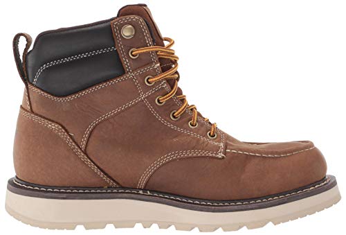 KEEN Utility Men's Cincinnati 6" Waterproof Soft Toe Wedge Work Boots, Belgian/Sandshell, 10