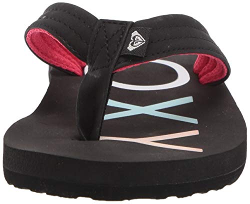 Roxy Girl's Vista Flip Flop Sandal, Black 20, 11 M US Girls