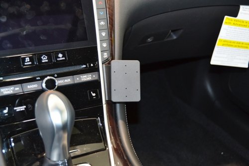 Scosche ProClip Angled Dash Mount Compatible with 2014-2023 Infiniti Q50 with StuckUp Universal Phone Mount Bundle