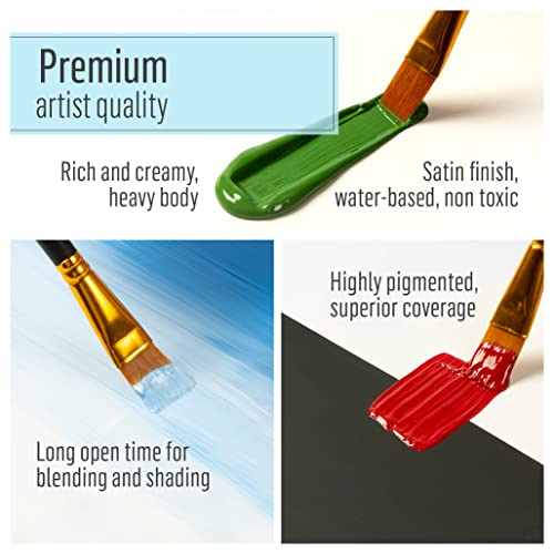 FolkArt Multi-Surface Acrylic Paint (8 oz), , Pure Black