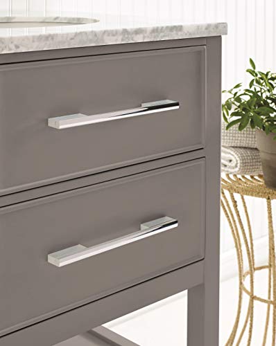 Amerock | Cabinet Pull | Polished Chrome | 8 inch (203 mm) Center to Center | Separa | 1 Pack | Drawer Pull | Drawer Handle | Cabinet Hardware