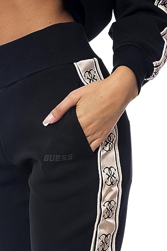 GUESS Women's Britney Jogger, Jet Black