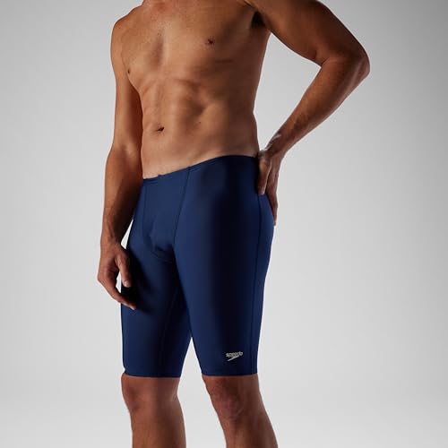 Speedo Men's Swimsuit Jammer ProLT Solid, Speedo Navy, 28