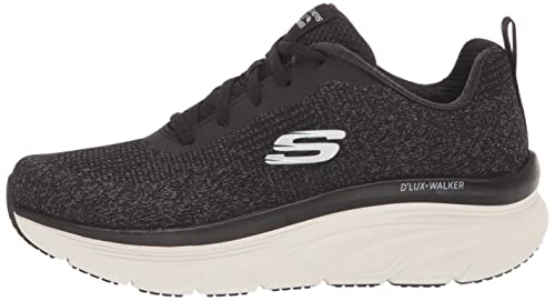 Skechers Women's D'LUX Walker-Daily Beauty Sneaker, Charcoal=Char, 11