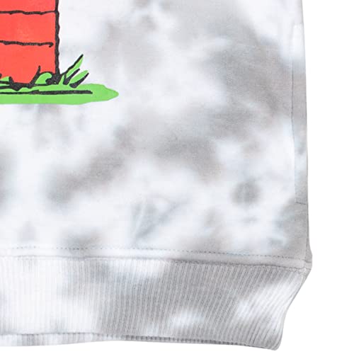 PEANUTS Snoopy Toddler Boys Fleece Pullover Hoodie Tie Dye 4T