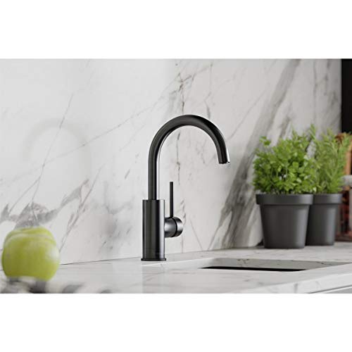 Elkay LKAV4061CR Single Hole Kitchen Faucet with Semi-professional Spout and Forward Only Lever Handle, Chrome