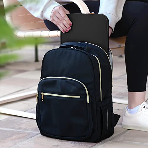 Vandel MacBook Air 13 inch Laptop Sleeve, Fits 13-13.3 inch Laptops: Neoprene MacBook Air & Pro Case, Chromebook, HP Soft Cover | Thin Computer Carrying Bag, Black Mac (M1 & M2) Pouch