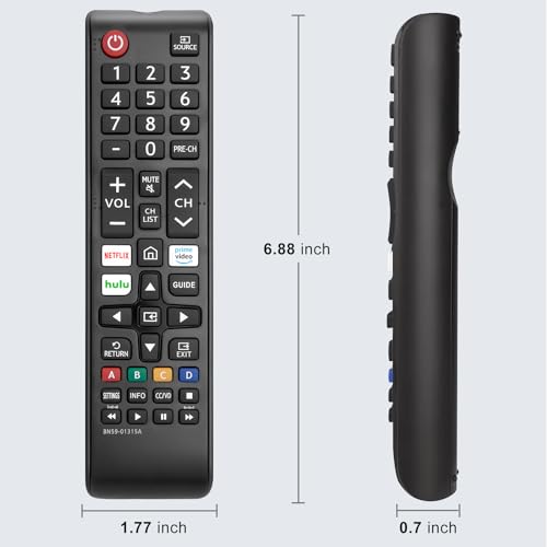 (2 Pack) Universal for Samsung Smart TV Remote Control Replacement