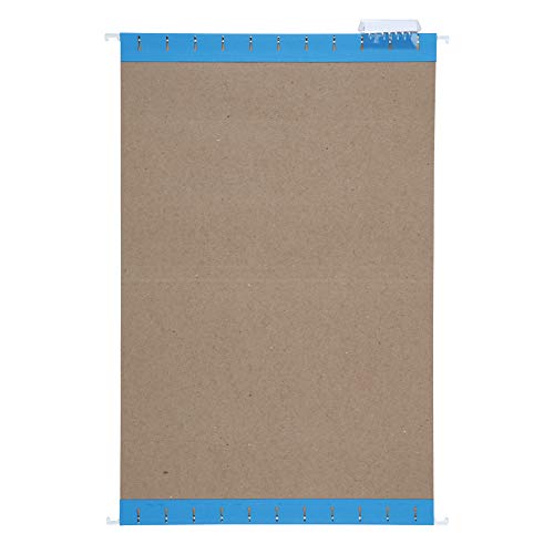 Amazon Basics Hanging Folders, Letter Size, Blue, Pack of 25