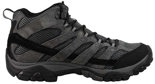 Merrell Men's Moab 2 Mid Waterproof Hiking Boot, New Granite, 10.5 W