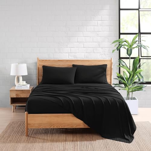 Casa Platino Sheets Twin XL Size Bed Set, Pre-Washed Ultra Soft & Breathable Twin XL Bed Sheets Set, Brushed Microfiber Cooling Sheets, Twin XL Size Sheets Set with Deep Pockets - Vanilla
