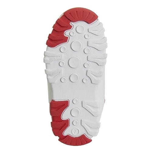Disney Mickey Mouse Snowboots - Fur Lined Insulated Waterproof boys Winter Boots - Black/Red (size 6 Toddler)