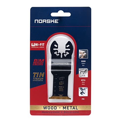 Norske Tools NOTP236 3-in-1 Cutting, Scrapper & Rasping Oscillating Multi Tool Accessory | Oscillating Saw Blades