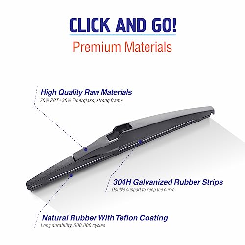 WOWIPER 28 and 17 inch Windshield Wiper Blades (PACK of 2), OE Quality - Metal Base for 300% More Stable, Replacement for Nissan Altima 2013-2007 Maxima 14-09 +More