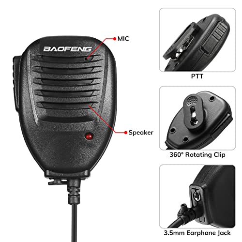 BAOFENG UV-9G GMRS Handheld Radio Waterproof IP67, Two Way Radios Long Range Dual Band NOAA Scanner GMRS Repeater Capable, Support CHIRP, with Two Batteries, 15.5" High Gain Antenna, Programming Cable