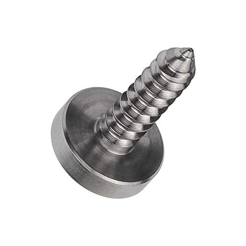 Wanyifa Titanium M4 M5 15 17 20mm Self Tapping Screw Torx Head Motorcycle Bolt Pack of 4 (M5x20mm, Normal Titanium)