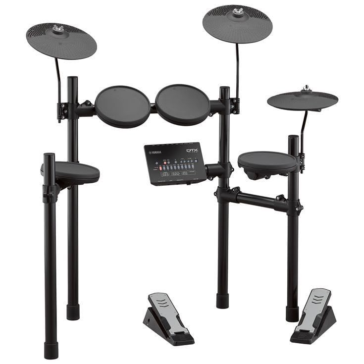 Yamaha DTX402K Customizable Electronic Drum Kit with Silent Kick Pedal