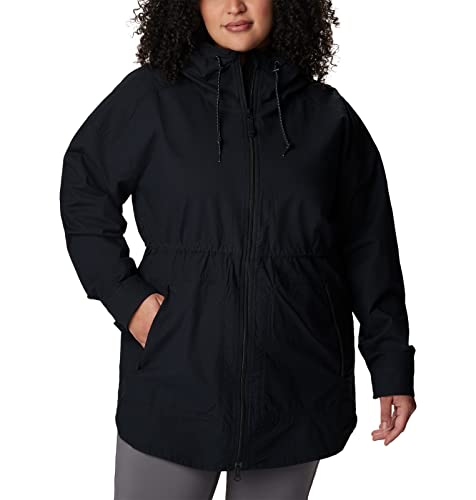 Columbia Women's Sage Lake Long Lined Jacket, Black, Small