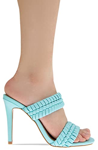 BCBGeneration Women's JENDI Heeled Sandal, Cloud Dancer, 10