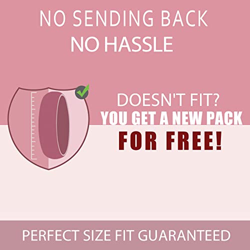 Egnaro Inner Arc Ergonomic Breathable Design, Silicone Rings for Women with Half Sizes, Women's Silicone Wedding Band, 6mm Wide - 2mm Thick