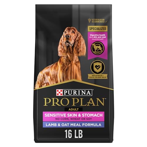 Purina Pro Plan Sensitive Skin and Stomach Adult Dog Food Small Breed Salmon and Rice Formula - 16 lb. Bag
