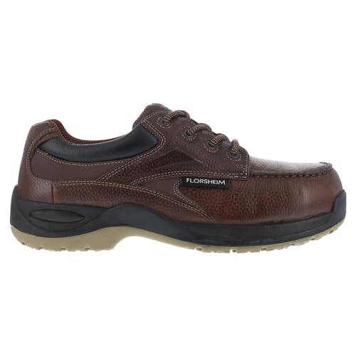 Florsheim Work Rambler Creek Men's Composite Toe Casual Work Brown - 9 X-Wide