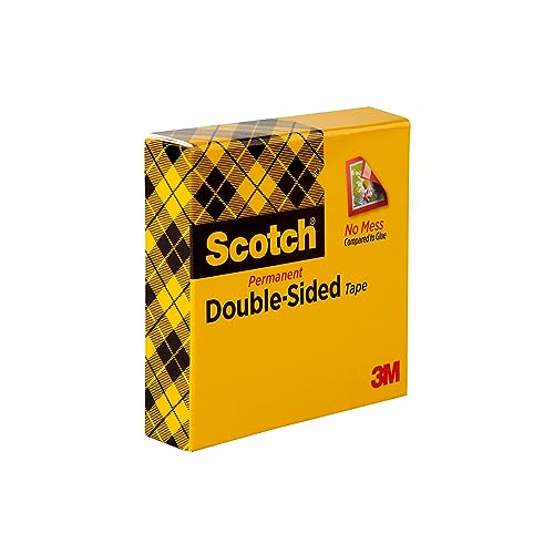 Scotch Double Sided Tape, 0.75 in. x 1296 in., 1 Roll