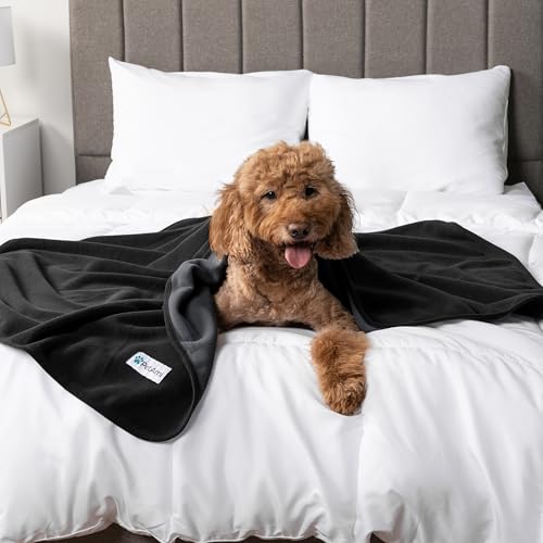 PetAmi Waterproof Pet Blanket Dog Bed Couch Cover for Furniture, Reversible Washable Soft Fleece