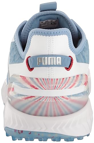 Puma Golf NA Men's Ignite Elevate Volition Sneaker, Puma White-Allure, 7